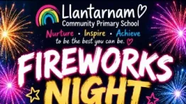 Llantarnam community primary school Fireworks night